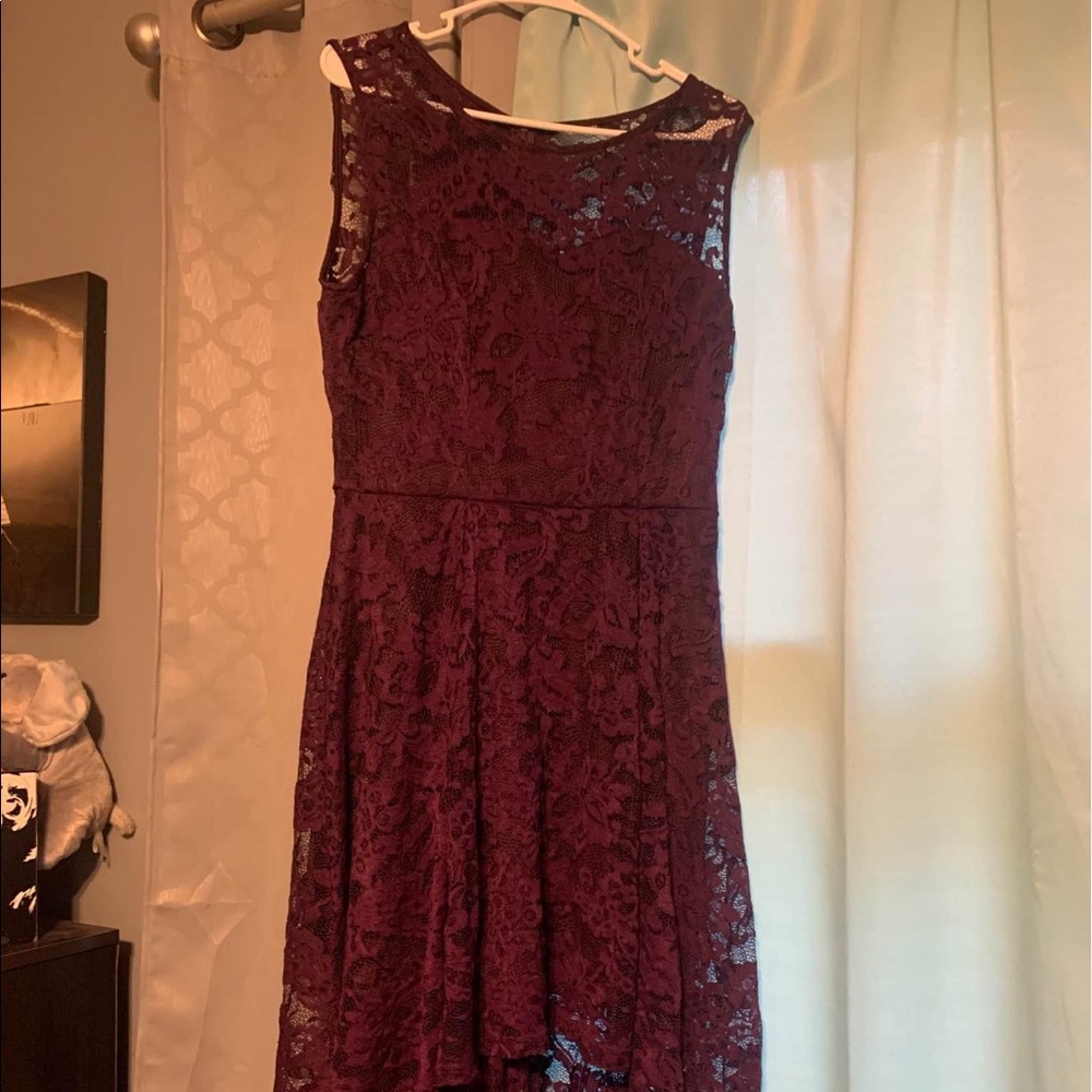 Plum Purple Bridesmaid Dress